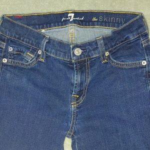 7 For All Mankind The Skinny Jeans